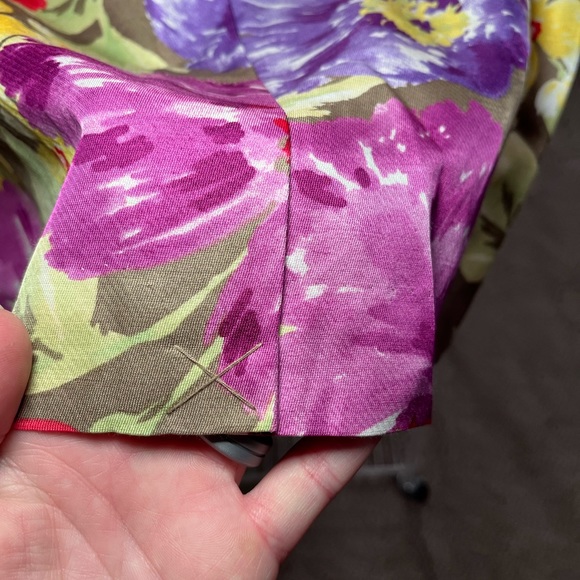 NWT Banana Republic Floral Pencil Skirt size 8P - Picture 8 of 16